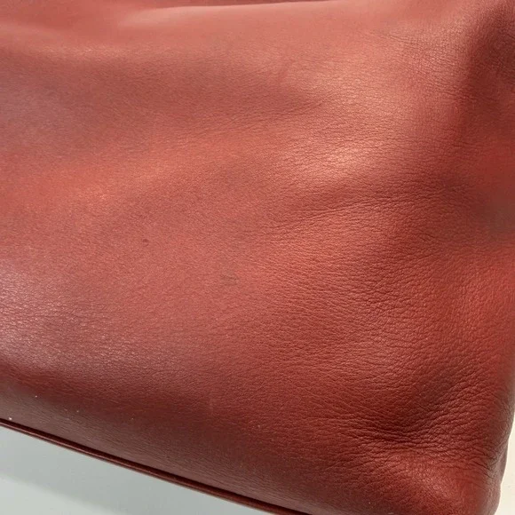 Vintage Coach Legacy Hobo Shoulder Hand Bag Red Leather Costa Rica 9058 Y2K - Picture 5 of 16